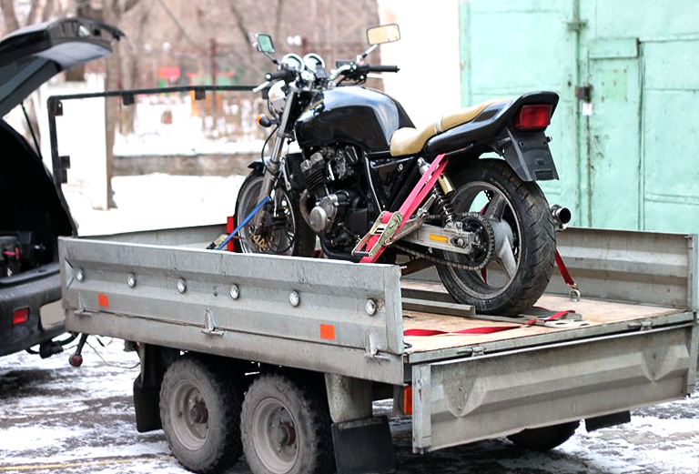 Эвакуация мотоцикла стоимость из Санкт-Петербурга в Тверь